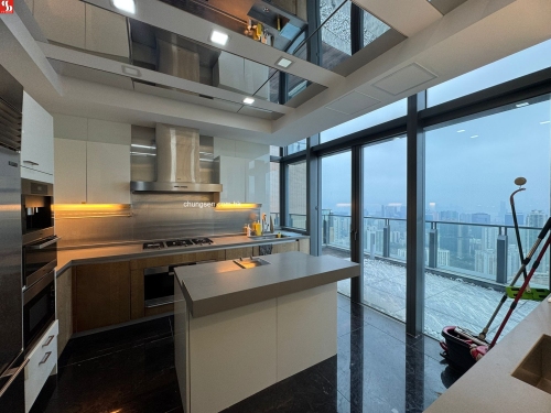 九龍豐盛街51號峻弦2座38樓及39樓A複式單位連天台及B1樓45、46及76號車位 。(銀主命)