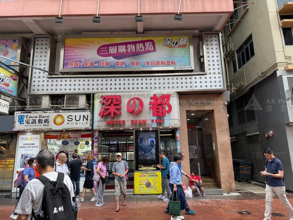 九龍深水埗長沙灣道226-242號金華大廈(深之都)3字樓178號舖 Shop No. 178, 3/F, Kam Wah Mansion, Nos. 226-242 Cheung Sha Wan Road, Sham Shiu Po, Kln.