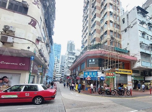 九龍佐敦新填地街2,4,6 及 8號上海街121及123號金海大廈3字樓A室 Flat A, 3/F, Kam Hoi Building, Nos. 121 & 123 Shanghai Street and Nos. 2,4,6 & 8 Reclamation Street, Jordan, Kln.