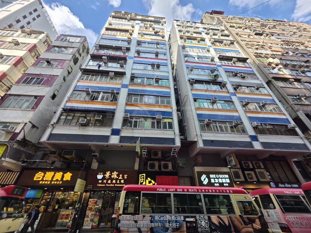 九龍旺角通菜街110號利民大廈10字樓F室 Flat F, 10/F, Lee Man Building, No. 110 Tung Choi Street, Mong Kok, Kln.