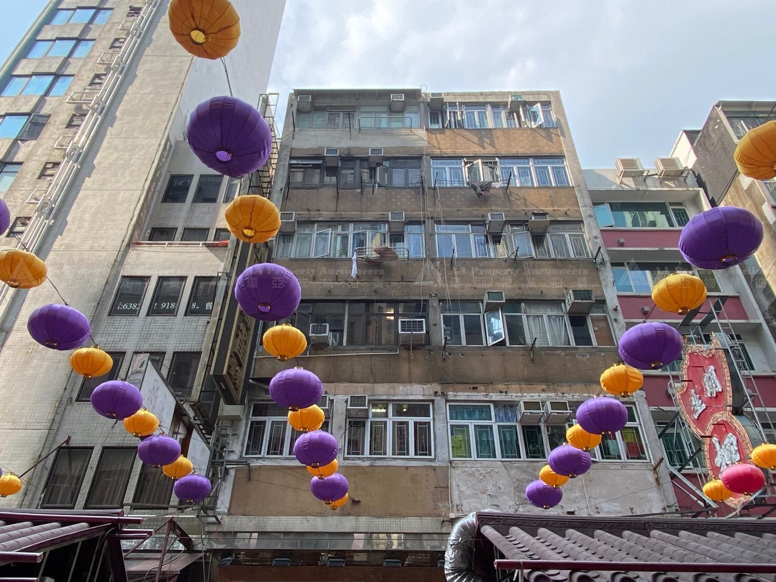 九龍佐敦廟街225號5字樓連天台 5/F & Roof, No. 225 Temple Street, Jordan, Kln.