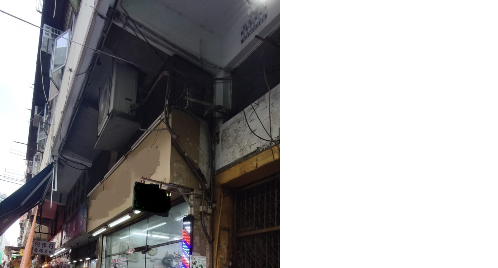 旺角廣東道1077號地舖連閣樓。 實用地舖:1000 閣樓A:250 閣樓B:230 閣樓C:210 閣樓D:210 (包差管) 連租約:合共租金$42800
